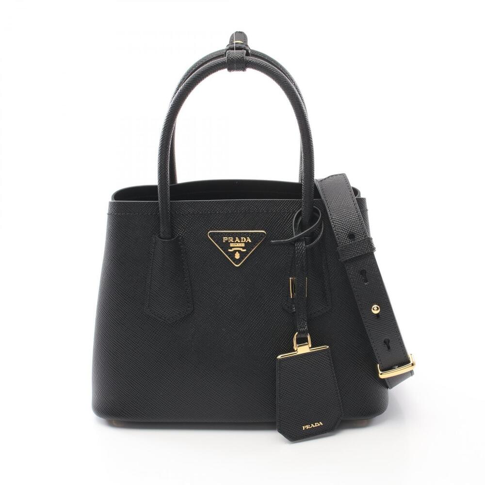 Prada SAFFIANO CUIR handbag leather black